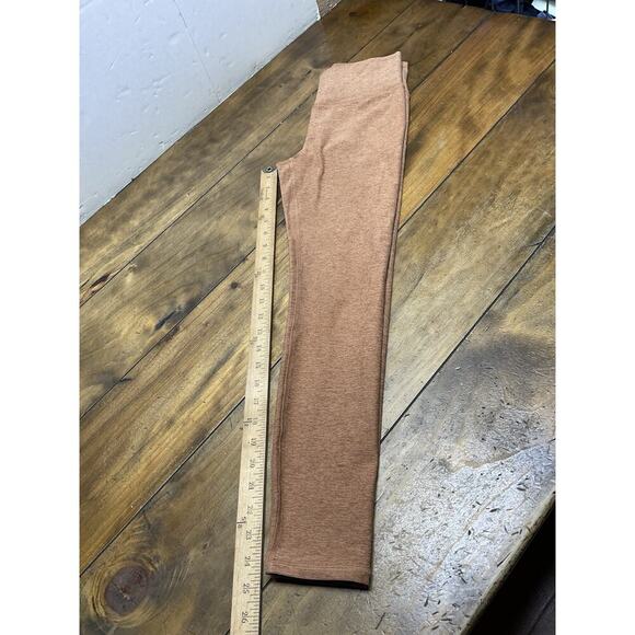 Vuori Women's Clean Elevation Legging Hazelnut Orange/Brown Athleisure Small - Picture 9 of 9